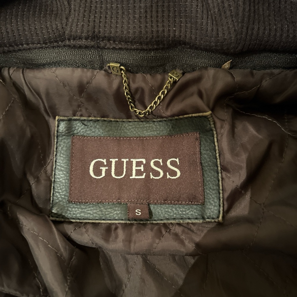 Guess leather jacket